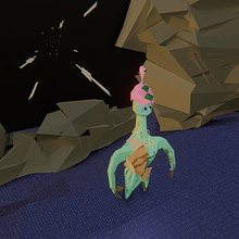 My project for course: Low Poly Character Modeling for Video Games. 3D Character Design, Video Games, 3D, 3D Modeling, and Game Design project by Emilio Viera - 09.09.2024