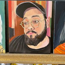 Mon projet du cours : Portraits à l'huile : jouez avec l'ombre et la lumière. Projekt z dziedziny  Sztuki piękne, Malarstwo olejowe,  Malarstwo, Trad, c i jna ilustracja użytkownika jw-b - 01.09.2024