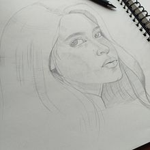 Mi proyecto del curso: Sketchbook de retrato: explora el rostro humano. Projekt z dziedziny  R, sunek art, st, czn,  R, sunek, Portret, Sketchbook i Sketching użytkownika camila.bedoya0919 - 11.09.2024