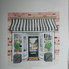Mi proyecto del curso: Ilustración urbana en acuarela: retrata tu ciudad. Architectural Illustration, Drawing, Painting, and Watercolor Painting project by Eloisa Gutiérrez - 09.11.2024