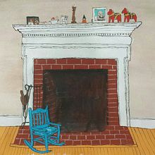 Fireplace. Traditional illustration, Drawing, and Gouache Painting project by Bob Holt - 01.21.2016