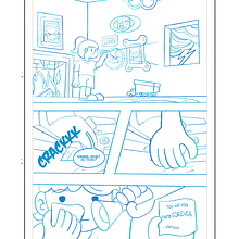My project for course: Storytelling for Comics: Explore Action and Perspective. Een project van Stripboek, Digitale tekening,  Tekening,  Illustratie met inkt, Tekening met potlood, Stor, board, Stor y telling van Anggita Choirunnisa - 12.09.2024