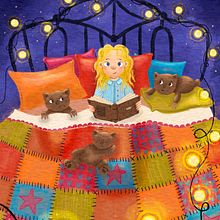 My project for course: Children’s Illustration with Procreate: Paint Magical Scenes. Projekt z dziedziny Ilustracje dla dzieci, Ilustracja c, frowa, Malarstwo c, frowe i Książka obrazkowa użytkownika amber_rosey69 - 09.09.2024