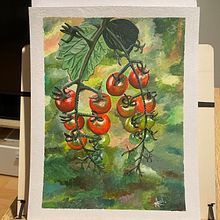 Mi proyecto del curso: Pintura acrílica para representar escenas cotidianas. Un progetto di Pittura acrilica, Teoria del colore, Belle arti e Pittura di Gina Dimari - 12.09.2024