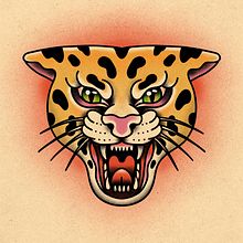 Meu projeto do curso: Design de tatuagens estilo old school no Procreate. Un progetto di Illustrazione digitale, Disegno e Design di tatuaggi di Allan Langer - 17.09.2024