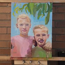 My project for course: Contemporary Oil Portraiture. Een project van  Beeldende kunst, Traditionele illustratie,  Olieverfschilderij y Schilderij van smorgansews - 13.09.2024
