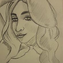 Mi proyecto del curso: Cuaderno de retratos a línea con grafito. Drawing, Portrait Drawing, Sketchbook, Sketching, and Fine Arts project by Josué Presa Martínez - 09.29.2024