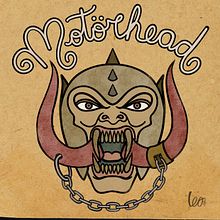 Motorhead logo review. Digital Illustration project by Leonardo Sato - 09.14.2024