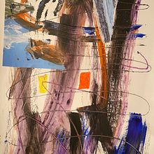 Abstract art for fun. Painting project by Georgina Sappheiros - 09.14.2024