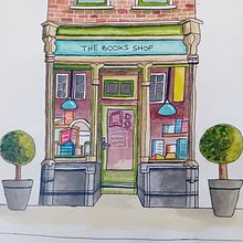 Mon projet du cours : Illustration urbaine à l'aquarelle : peignez votre ville. Architectural Illustration, Drawing, Painting, and Watercolor Painting project by marybailleul - 09.14.2024