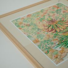   Symphony Of Ether, colour pencils on paper 29x29 cm. Traditional illustration, Drawing, and Naturalistic Illustration project by bogumila.sierocka - 09.14.2024