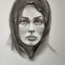 Mi proyecto del curso: Retrato realista con lápiz de grafito. Fine Arts, Drawing, Pencil Drawing, Traditional illustration, Portrait Drawing, Artistic Drawing, Sketching, and Figure Drawing project by Pilar Carballo - 09.15.2024