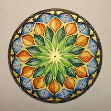 My project for course: Painting Mandalas with Professional Techniques. Acr, lic Painting, Drawing, and Painting project by Natalia Kesa - 09.15.2024