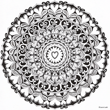 Mon projet du cours : L'art de dessiner des mandalas : créez des motifs géométriques. Un projet de Dessin et Illustration à l'encre de Laura Luaki - 15.09.2024