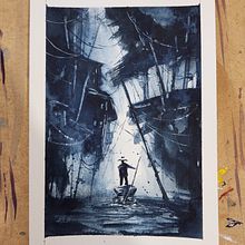 Meu projeto do curso: Pintura expressiva com aquarela: crie ilustrações envolventes. Un progetto di Belle arti, Pittura e Pittura ad acquerello di Zé Leite - 15.09.2024