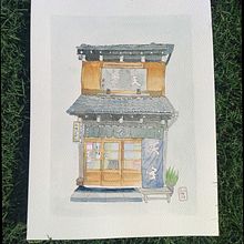 My project for course: Watercolor Urban Illustration: Portray your City. Architectural Illustration, Drawing, Painting, and Watercolor Painting project by Jenny Cho - 09.15.2024