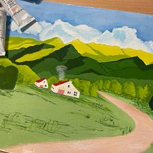 My project for course: Travel Sketchbook Illustration with Gouache. Drawing, Gouache Painting, Painting, and Sketchbook project by Maria Fabre - 09.14.2024