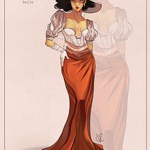 Matahari (Steamforce Proyect). Character Design project by Sara Nieto Herrero - 09.16.2024