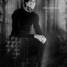 Horror movie AU. Digital Illustration, Manga, Stor, and telling project by NIKITA - 01.09.2024