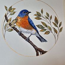 Mi proyecto del curso: Acuarela con detalles en filigrana y toques metálicos. Botanical Illustration, Decorative Painting, Traditional illustration, Naturalistic Illustration, Painting, and Watercolor Painting project by Martha Ortiz - 09.17.2024