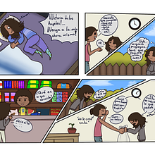 Mi proyecto del curso: Creación de cómics estilo manga desde cero. Un progetto di Illustrazione digitale, Manga, Narrativa, Stor e telling di Karla Rodríguez - 15.09.2024