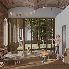 Mi proyecto del curso: Render y collage digital para visualización arquitectónica. 3D, Architecture, Digital Architecture, 3D Design, ArchVIZ, Design, Photograph, Post-production, Collage, Photo Retouching, 3D Modeling, and Concept Art project by Esteban Giraldo Gómez - 09.17.2024