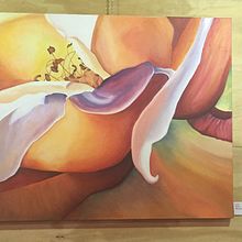 Painting with colour and texture . Un progetto di Collage e Pittura acrilica di Lisa Hunt - 18.09.2024
