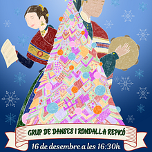 Cartell Nadales al Carrer 2023  Ein Projekt aus dem Bereich Werbung, Bildende Künste, Grafikdesign, Social Media, Plakatdesign und Digitale Illustration von Natalia Ferrer Escrich - 25.11.2023