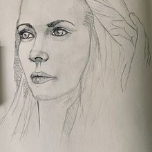 Mi proyecto del curso: Sketchbook de retrato: explora el rostro humano. Een project van  Artistieke tekening,  Tekening,  Portrettekening, Sketchbook y  Schetsen van PEDRO MANUEL - 18.09.2024