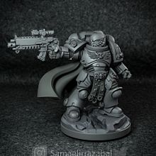 Warhammer miniature . 3D, Game Design, Sculpture, 3D Modeling, and 3D Character Design project by Diego Irrazabal - 03.17.2024