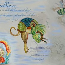 Mijn project van de cursus: Fantasietekeningen in grafiet en waterverf: een gids. Design de personagens, Desenho, Pintura, Desenho a lápis, e Pintura em aquarela projeto de Ilse Van Esch - 19.09.2024