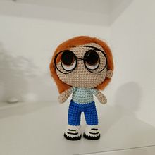 Mi proyecto del curso: Amigurumis: personas tejidas a crochet. Un progetto di Amigurumi, Artigianato, Uncinetto, Fiber Art, Textile Design e Design di giocattoli di Celia Manzano - 20.09.2024