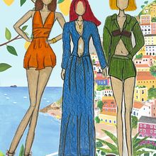 Mi proyecto del curso: Ilustración de bocetos de moda. Sketching, Fashion Design, Traditional illustration, Fashion Illustration	, and Digital Drawing project by maría ramunni - 09.15.2024