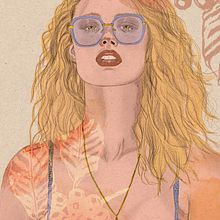 Mi proyecto del curso: Retrato ilustrado con Procreate. Traditional illustration, Vector Illustration, Portrait Drawing, and Digital Illustration project by Karen Jinneth Sanchez Trujillo - 09.20.2024