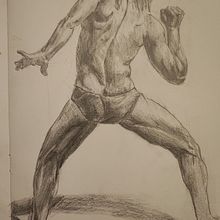 My project for course: Realistic Human Figure Drawing. Fine Arts, Sketching, Drawing, Pencil Drawing, Figure Drawing, Realistic Drawing, and Traditional illustration project by b_walendy - 09.17.2024
