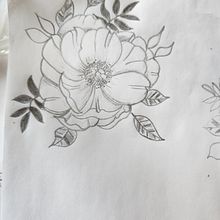My project for course: Tattoo for Beginners. Tattoo Design project by sandrahewwing86 - 09.18.2024