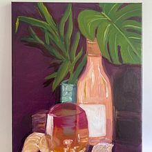 My project for course: Oil Painting Techniques: Still Life on Paper . Un projet de Beaux Arts, Peinture , et Peinture à l'huile de Ro Calderoni - 20.09.2024