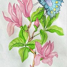 My project for course: Naturalistic Illustration in Watercolor and Gouache. Projekt z dziedziny R, sunek botaniczn, Malowanie gwaszami, Ilustracja naturalist, czna,  Malarstwo, Malowanie akwarelą i  Sztuki piękne użytkownika Freda Coetzee - 22.09.2024