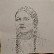Mi proyecto del curso: Sketchbook de retrato: explora el rostro humano. Artistic Drawing, Drawing, Portrait Drawing, Sketchbook, and Sketching project by stefania.emiliani - 09.21.2024