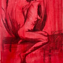 My project for course: Contemporary Drawing of the Human Figure. Acr, lic Painting, Artistic Drawing, Drawing, Figure Drawing, Fine Arts, and Traditional illustration project by Tabassum Malani - 09.21.2024