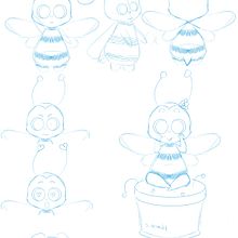 Meu projeto do curso: Fábrica de personagens ilustrados Ein Projekt aus dem Bereich Design von Figuren, Traditionelle Illustration, Digitale Illustration, Kinderillustration und Erzählung von Brenda Dos Santos Nardy Rocha - 23.09.2024