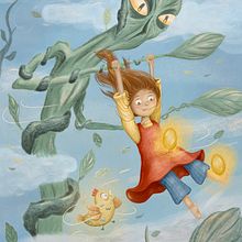 Mi proyecto del curso: Ilustración infantil con Procreate: crea escenas mágicas. Un proyecto de Ilustración infantil, Ilustración digital, Pintura digital y Álbum ilustrado						 de natalia_nntl - 23.09.2024