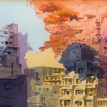 Sacada. Architecture, Architectural Illustration, Watercolor Painting, Ink Illustration, Sketching, and Painting project by Giancarlo Machado - 09.24.2024
