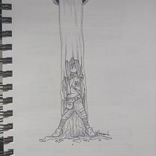 Mi proyecto del curso: El arte del sketching: transforma tus bocetos en arte. Drawing, Pencil Drawing, Traditional illustration, and Sketchbook project by La Marsupial - 09.29.2024
