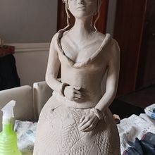 Mi proyecto del curso: Escultura figurativa en cerámica. Arts, Crafts, and Ceramics project by bimopu - 09.06.2024
