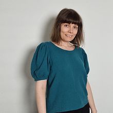 My project for course: Pattern Creation for Unique Sleeves . Fashion Design, Pattern Design, Patternmaking, Dressmaking, and Textile Design project by Minna Konttijärvi - 09.24.2024