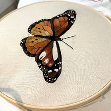 Mi proyecto del curso: Técnicas de bordado realista. Embroider, Traditional illustration, and Textile Design project by Laura Moretti - 09.24.2024