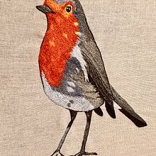 Mi proyecto del curso: Pintar con hilo: técnicas de ilustración textil. Embroider, Traditional illustration, and Textile Design project by Laura Moretti - 09.24.2024
