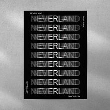  Typography Posters NEVERLAND Ein Projekt aus dem Bereich Design, Grafikdesign, T, pografie und Plakatdesign von jagodaben - 24.09.2024