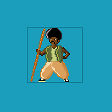 Meu projeto do curso: Animação de personagens em pixel art para videogames. Character Animation, Video Games, Pixel Art, and Game Development project by Lúcio Arnaldo do Nascimento - 09.25.2024